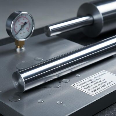 Buy Durable Hard Chrome Plated Rod with Tensile Strength 800-1000MPa and HRC 55-63 Hardness for Corrosion Resistant Hydraulic Applications online manufacture