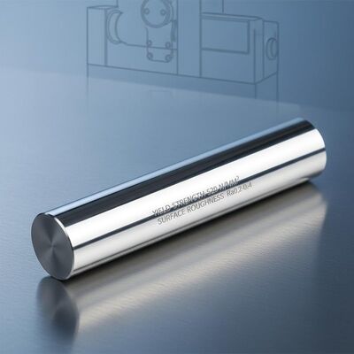 Buy Stainless Steel Chrome Piston Rod with Yield Strength 520 N/MM2 and Surface Roughness Ra0.2-0.4 for Corrosion Resistant Hydraulic Applications online manufacture