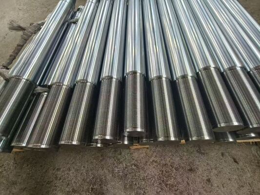 Buy 40Cr Alloy Steel Chrome Piston Rod with HRC50-55 Hardness and Ra0.2-0.4 Surface Roughness for Hydraulic Cylinders online manufacture