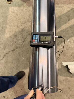 Buy CK45 Induction Hardened Chrome Piston Rod with HRC 55-63 Hardness and Ra 0.2-0.4 Surface Roughness for Hydraulic Cylinders online manufacture
