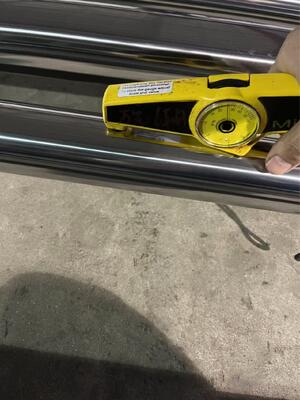 Buy CK45 Chrome Piston Rod with HRC 55-63 Hardness and Ra 0.2-0.4 Surface Roughness for Hydraulic Cylinders online manufacture