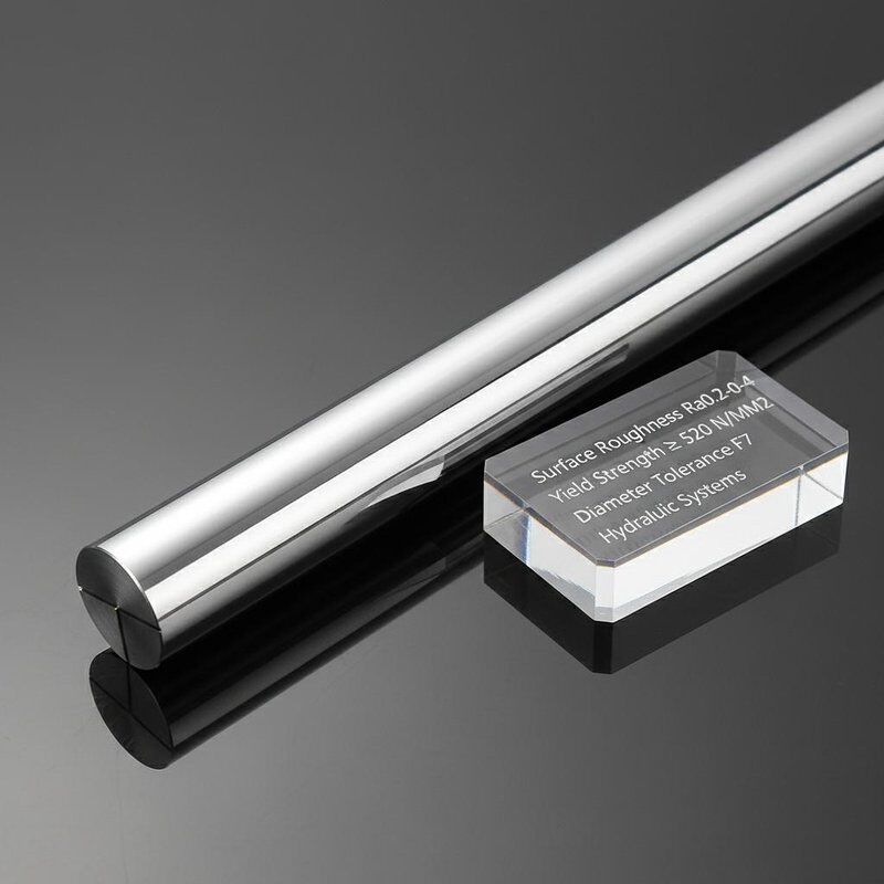 Hard Surface Rods Surface Roughness Ra0.2-0.4 Chrome Piston Rod with Yield Strength Not ...