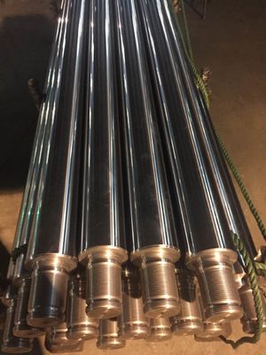 Length Between 6 To 8.1 Meters Surface Finish/Roughness 0.2 Hollow Piston Rod Textile/Brush Machinery