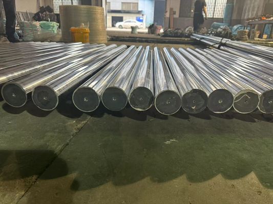 42CRMO Length Between 6 To 8.1 Meters  0.4  Chrome Piston Rod  Automotive Industry