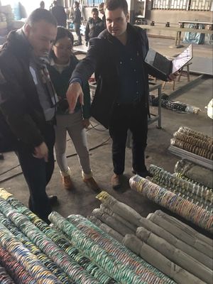 Construction High Strength Hollow Steel Rods Round Shape Customized