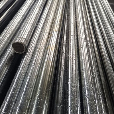 Between 3 To 5 Meters   Hardness Between 50-55 Degrees 3 To 5 Microns Tempered Electroplated Piston Rod Textile/Brush Machinery