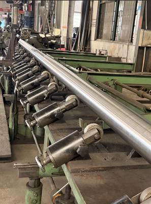 HRC 55-63 Hardened Chrome Piston Rod with Ra 0.2-0.4 Surface Roughness and ISO f7 Diameter Tolerance